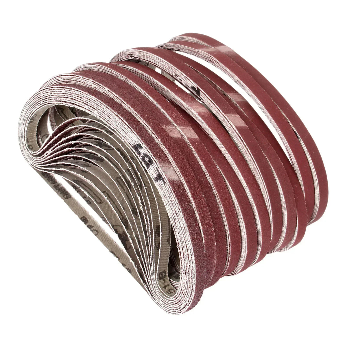 10Pcs Abrasive Sanding Belt Grit 40-600 Sander Grinder Belt for Dremel Drill Grinding Polishing Tool Accessories 9*533mm