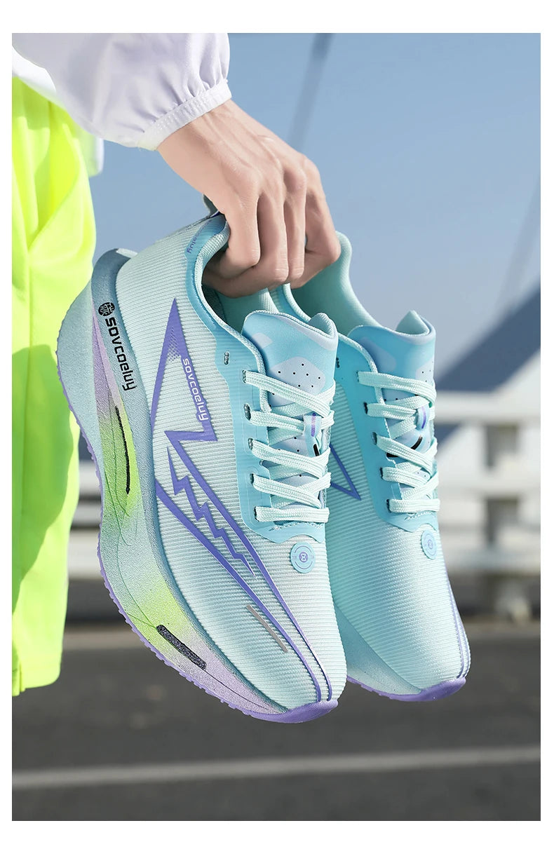 Running Shoes Carbon Board Sports Marathon Men Breathable Lightweight Women's Comfy Athletic Antiskid Sneakers Casual 2026 New