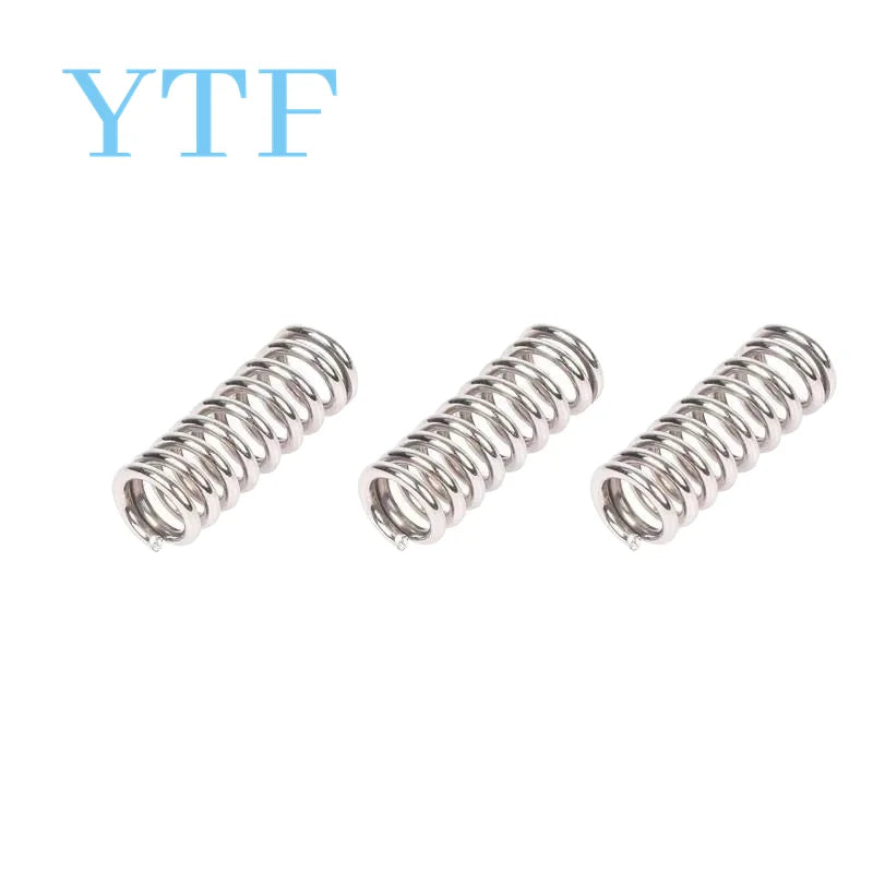 10/20/50/100PCS 3D Printer Parts Feeder Spring For Ultimaker Wade Extruder Nickel Plating 1.2mm 20mm Top Quality