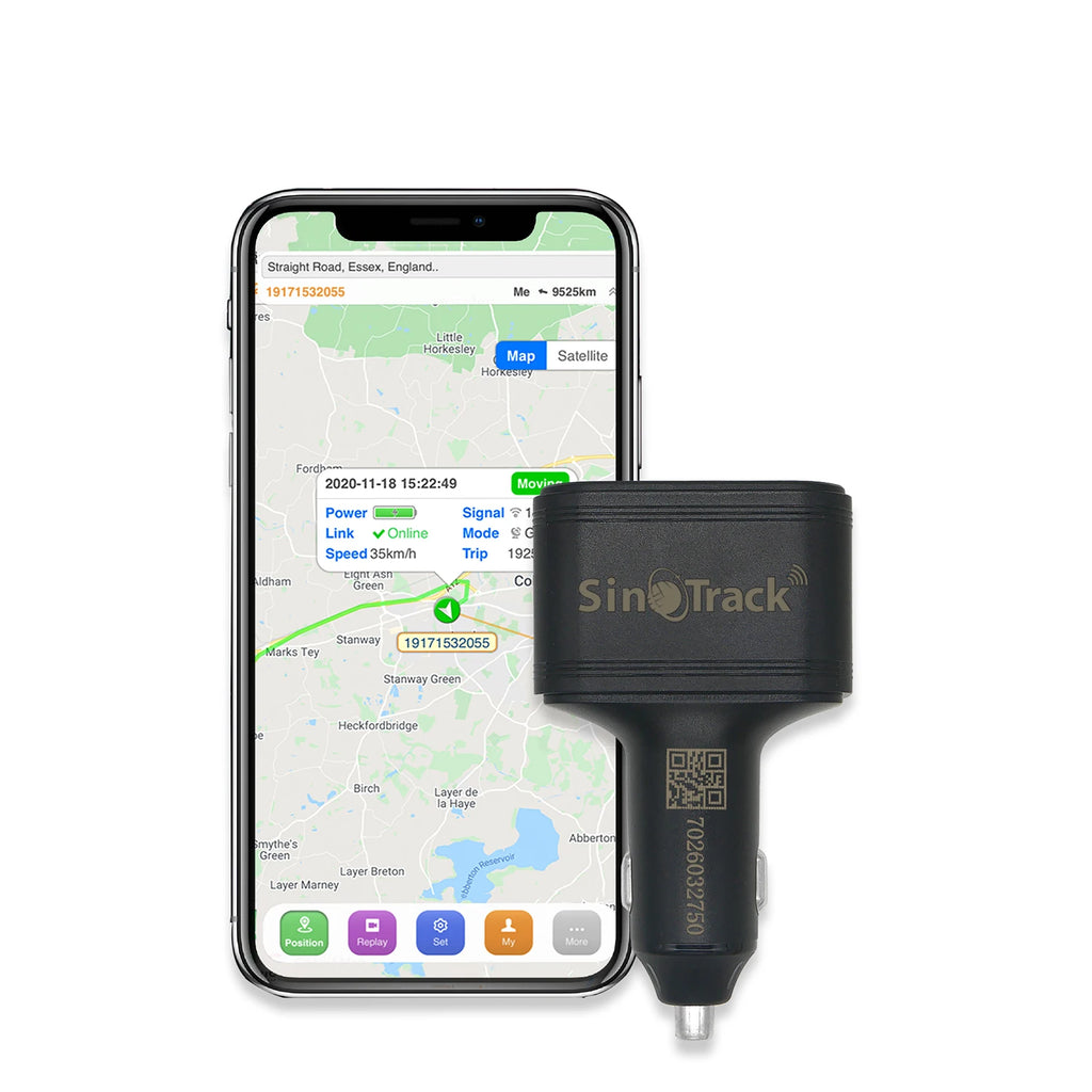 SinoTrack 4G USB Car Cigarette Lighter GPS Tracker ST-909L Car Phone Charger with Free Online Tracking APP