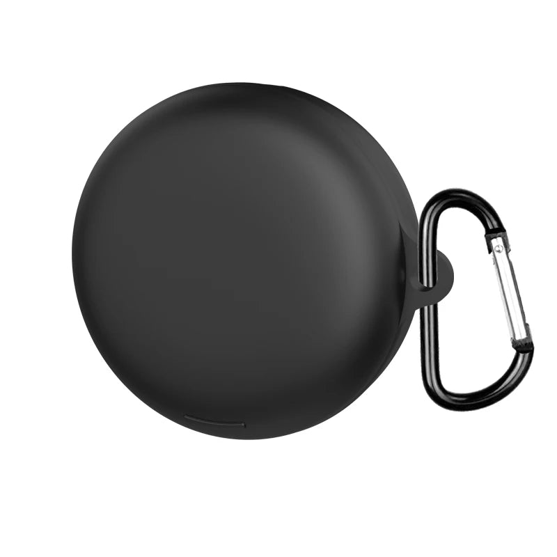 For Anker SoundCore Sleep A30 Wireless Earphones Silicone Case with Carabiner Shockproof Protective Cover Earbuds Accessories