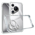 Shockproof Phone Case For Huawei Pura 70 Pro Plus Ultra Transparent Clear P70 P60 P50 Pro Soft TPU Back Protective Covers