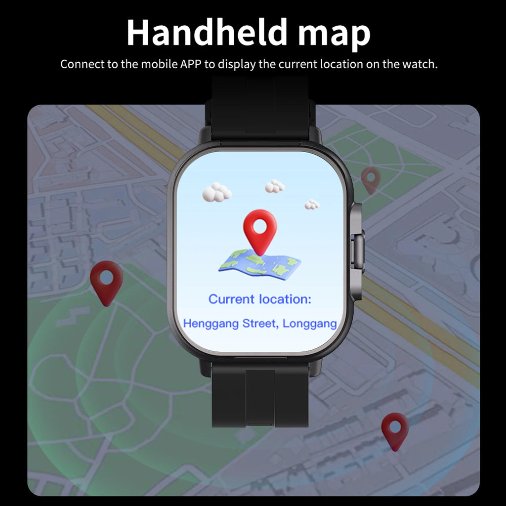 2-in-1 Smartwatch with Built-in TWS Earphones, Supports Wireless Charging, 2.01 High-Definition Display Screen, Multiple Sports