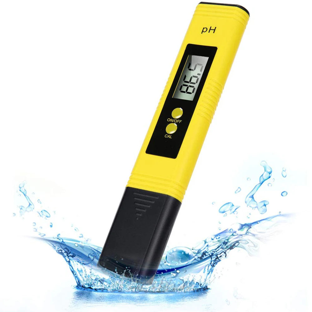 PH Meter & TDS Meter Digital Water Quality Tester 0-14 PH Meter Tester 0-9990PPM TDS&EC LCD Water Purity PPM Aquarium Filter