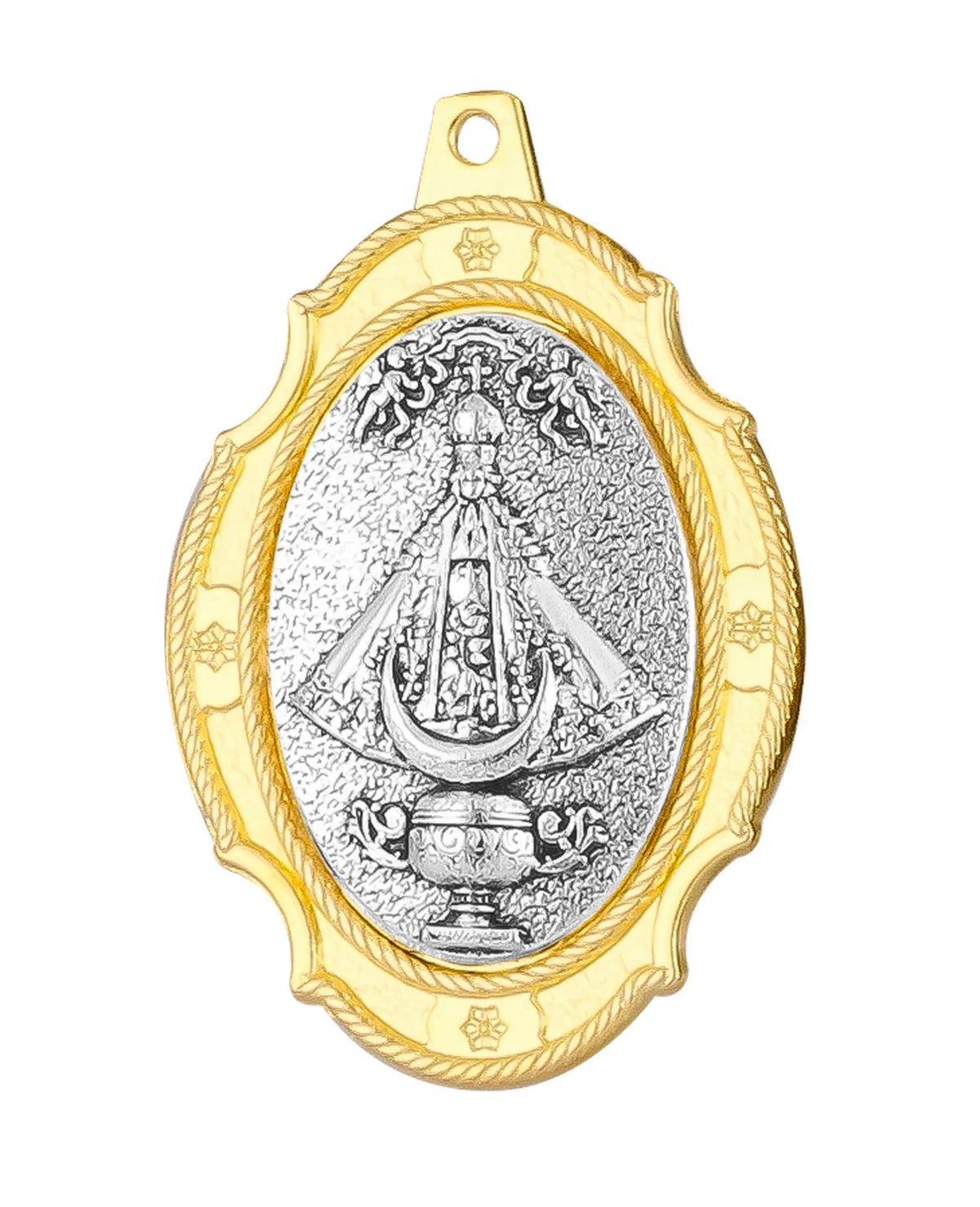 10 Styles 3 Colors Holy Icon Our Lady of Mount Carmel Miracle Madonna Pio Sacred Heart Jesus Pendant DIY Religious Keychain Part