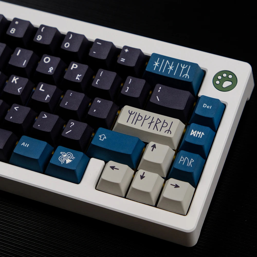 129 Keys GMK Norse Keycaps Cherry Profile PBT Dye Sublimation Keycap For MX Switch Mechanical Keyboard GK61 64 68 75 87 980