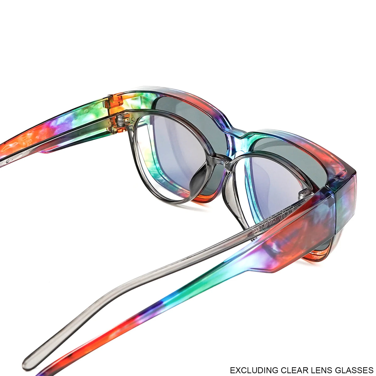 Oversized Square Fashion Sunglasses - Decorative Lenses for Fashion & Style, Stylish Eyewear, Elegant Eyewear Fashion Glasses