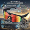 2026 New Smart Glasses Translation Travel Cycling Sports Goggles Anti Blue Light Click Take Photos Videos Smartglasses Outdoor