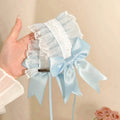 New Lace Lolita Wing Angel Headband Ribbon Bowknot Gothic Hair Band Sweet Cosplay Headdress Headwear