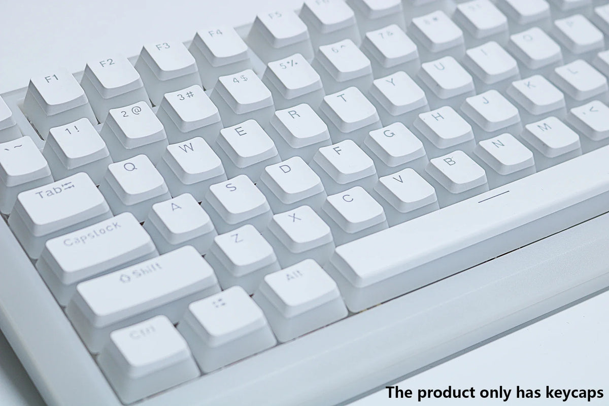 2025 PBT Pudding Keyboard Keycap OEM Profile 129 Keys Key Cap for Mx Hot Swap Mechanical Keyboard Switch Transparent RGB Keycaps