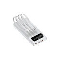 50000mAh 30000mAh 10000mAh 120W Power Bank for IPhone Huawei and Xiaomi Mobile Phones PowerBank with Built-in Cable (CCC)