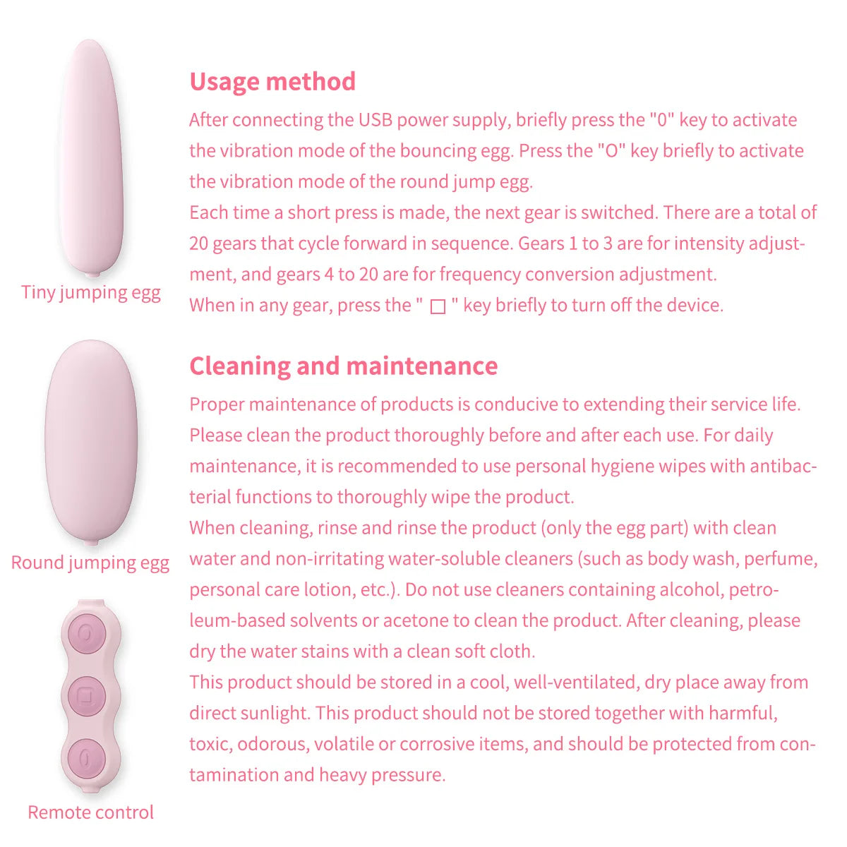 Jissbon Bullet Vibrator Double Egg Women Toy Vajina Vibration 20 Mode Clitoral G-Spot Stimulator Penetration Sexy Adult For Girl