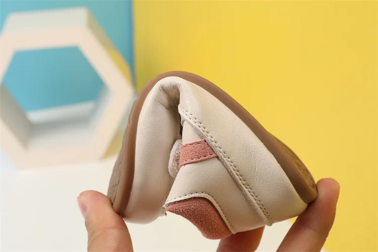 DIMI Spring/Autumn Baby Toddler Shoes Soft Breathable Microfiber Leather Infant Sneakers 0-3 Year Flat Walker Shoes