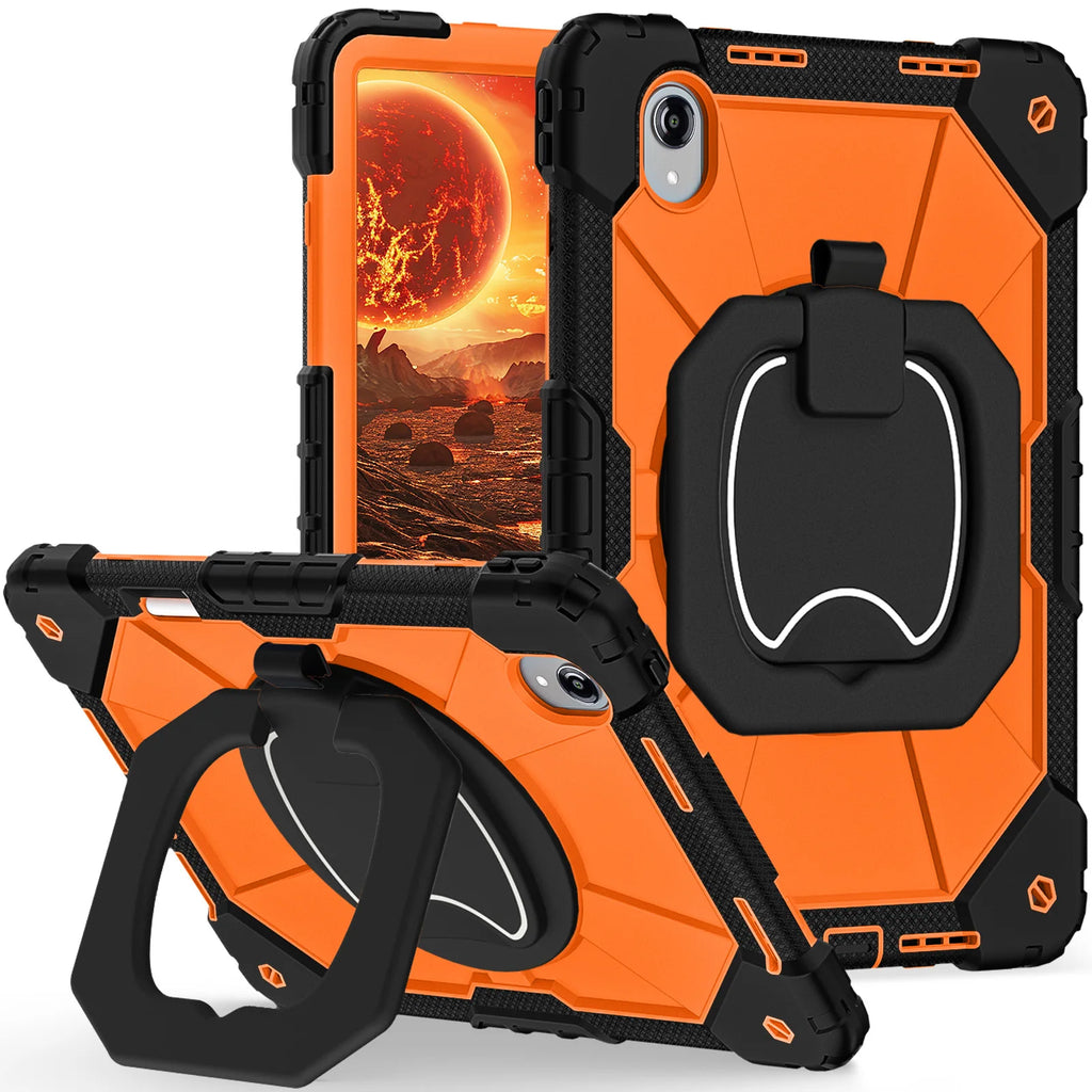 For Lenovo Idea Tab Pro Gen 2 TB390 Xiaoxin Pro 13 GT Rotation Bracelet Stand Case Pencil Slot Heavy Duty Shockproof Cover