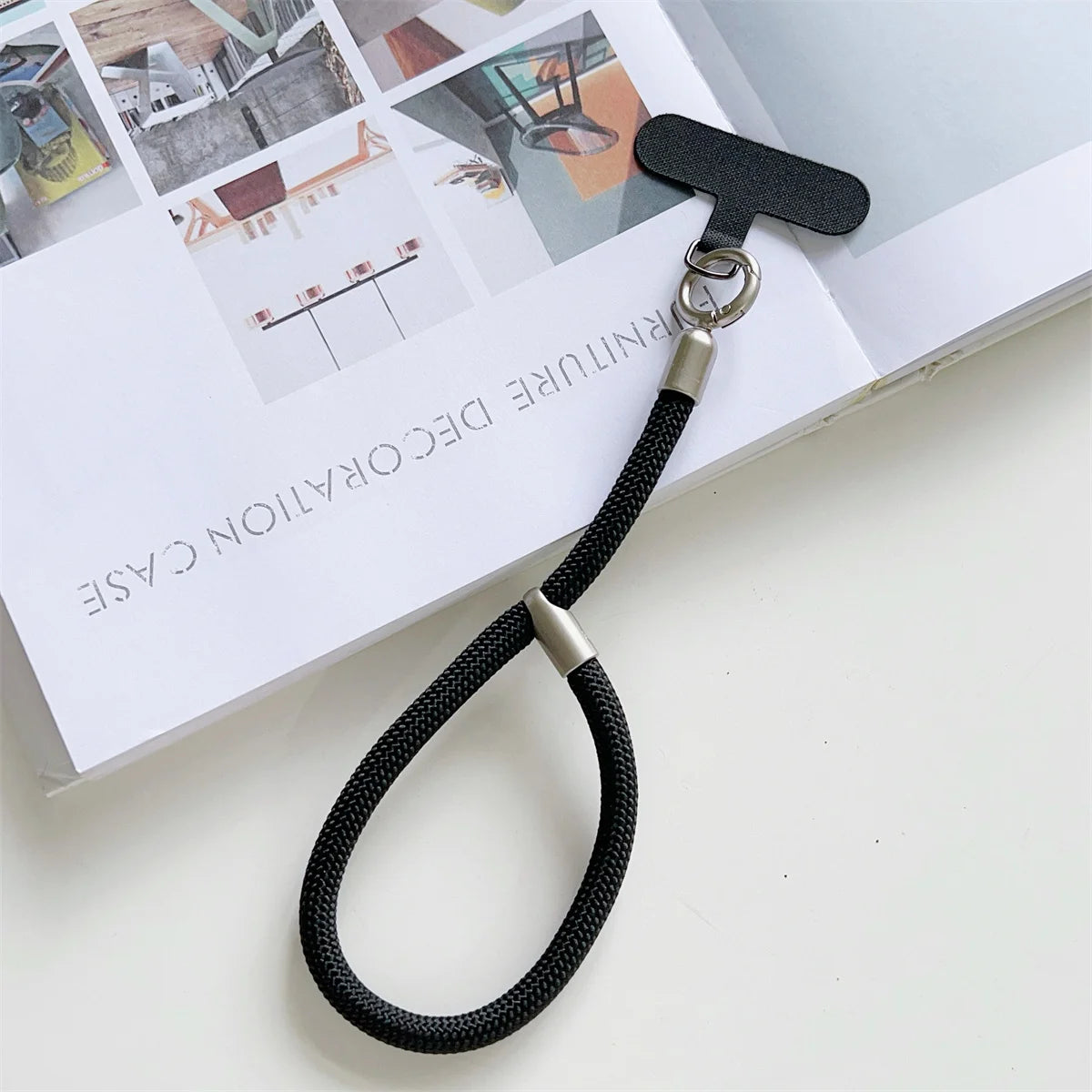 Fashion Short Adjustable Phone Strap Wrist Strap Anti Slip Anti Fall Anti Loss Pendant Phone Accessory Lanyard
