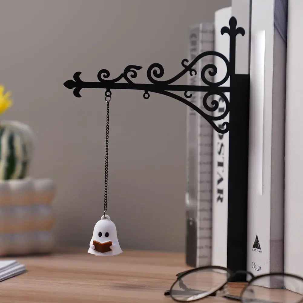 Library Lantern Decorative Bookshelf Lighting Retro Library Lantern Bookshelf Lamp Multifunctional Warm LED Nightlight Ornament
