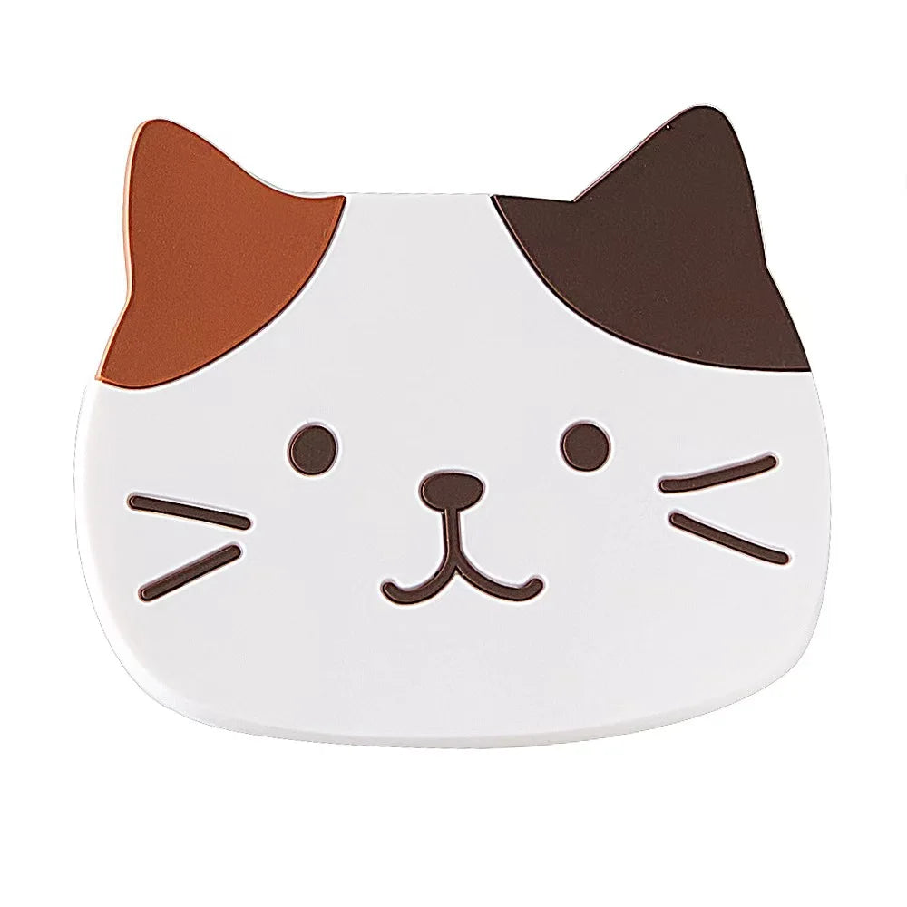 5pcs Cat Silicone Cup Coaster Mat, Waterproof & Heat Resistant Table Placemats
