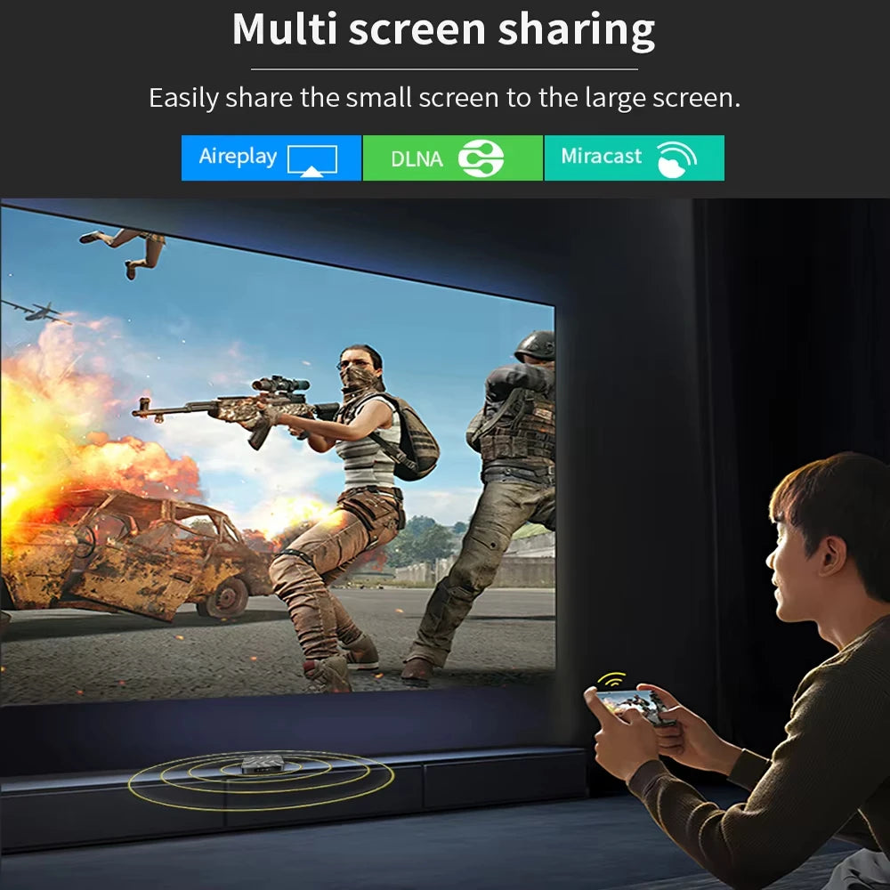 New Android TV Box T95Max Android 16 Allwinner H618 8GB+256GB 2.4&5G Dual Wifi BT5.4 Media Player 4K 8K Video HDR10+ Set Top Box
