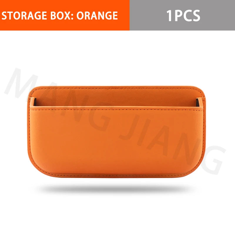 Car Side Storage Pocket Organizer Bag PU Leather Organizer Door Stowing Tidying Bag Box Phone Coin Holder Interior  Accessories