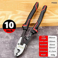 6/8/10 inch Cable Cutter Electrician Professional Wire Cable Cutter Stripper Pliers Hand Tool Cable Scissors Multifunctional