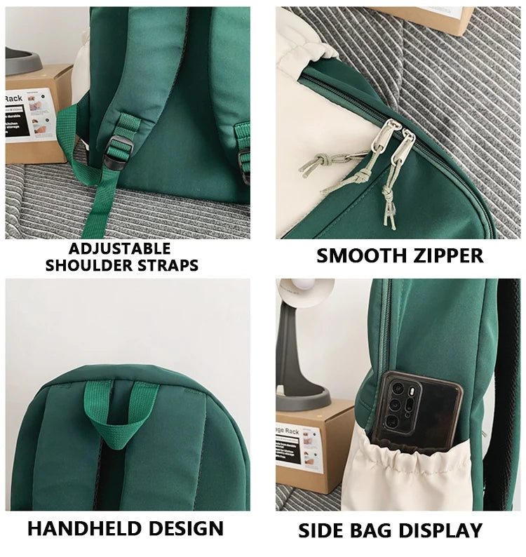 Campus backpacks for boys and girls, travel backpacks, weekend leisure bags for high school and college students