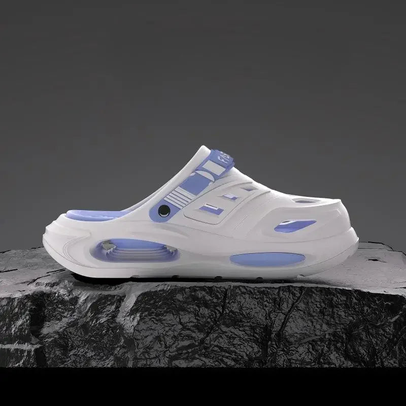 2026 Men's And Women's Cave Shoes Fashion Breathable Sandals With Removable Insoles Non-slip Cushioned Thickened Soft Slippers