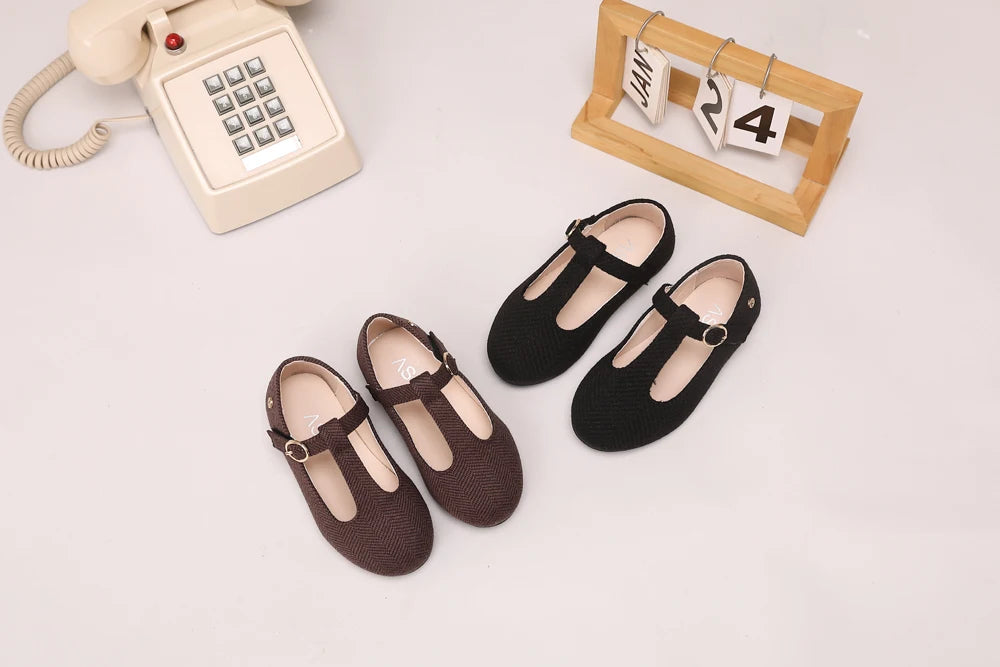 AS Kids Shoes Children Leather Shoes Baby Girls Warm Brand Loafers Toddler Slip On Princess Flats Boys Oxford Platform Mary Jane