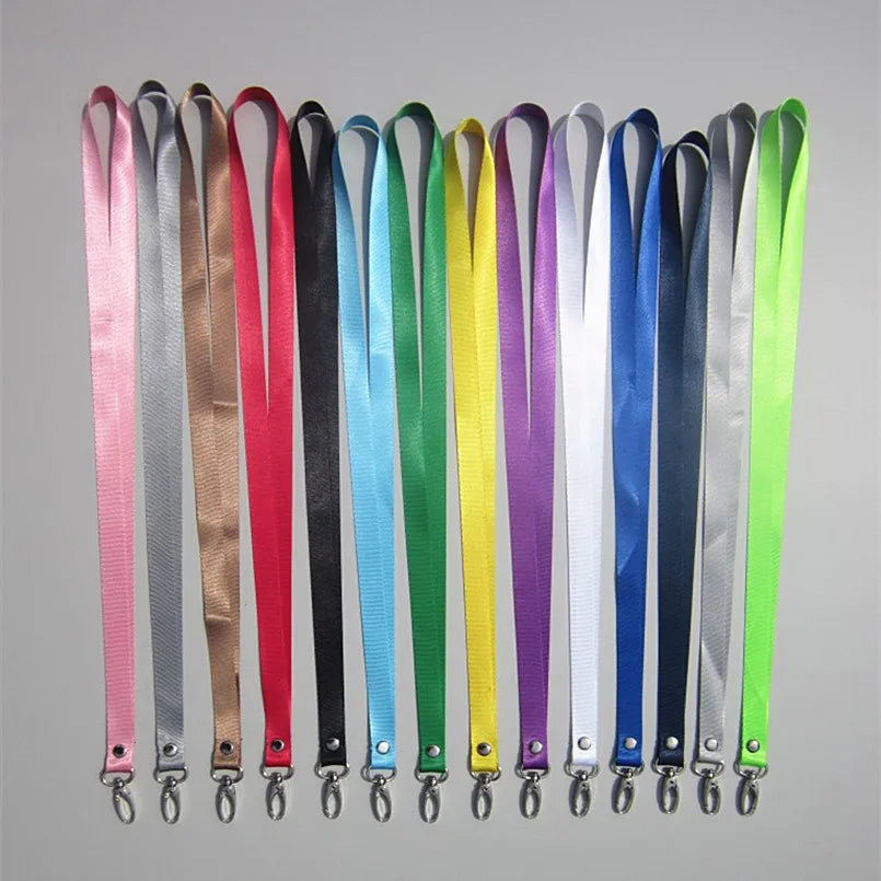 10 Pcs ID Card Rope Mobile Phone Lanyard Keys Gym Holder Fashion Personality Neck Strap USB Badge Lanyard Camera Rope