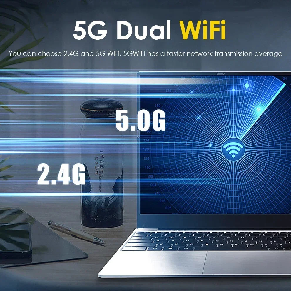 2026 New Portable Notebook Windows 11 14.1 Inch Gaming Computer PC Gamer Intel Core I9 10980HK Laptops I9 Study Work PC