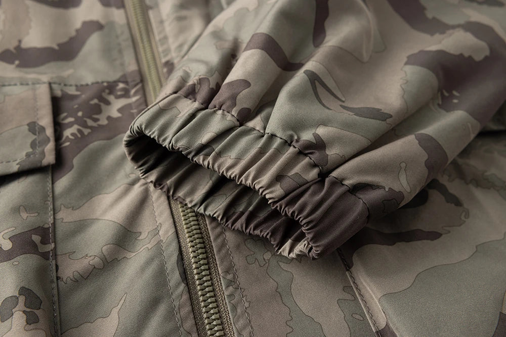 Outdoor Men's Camouflage Tactical Jacket Spring Autumn Lightweight Waterproof Windproof Breathable Mountaineering Fishing Jacket