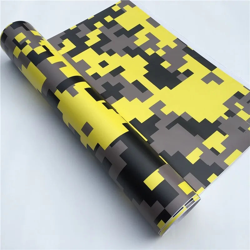 Digital Vinyl Wrap Film Car Stickers Camouflage Vinyl Wrapping Film For Vehicle Motorcycle Laptop Computer
