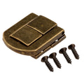5Pcs Wooden Box Hasps Metal Lock Catch Latches for Jewelry Chest Box Suitcase Buckle Clasp Hardware Accessories 25*20mm