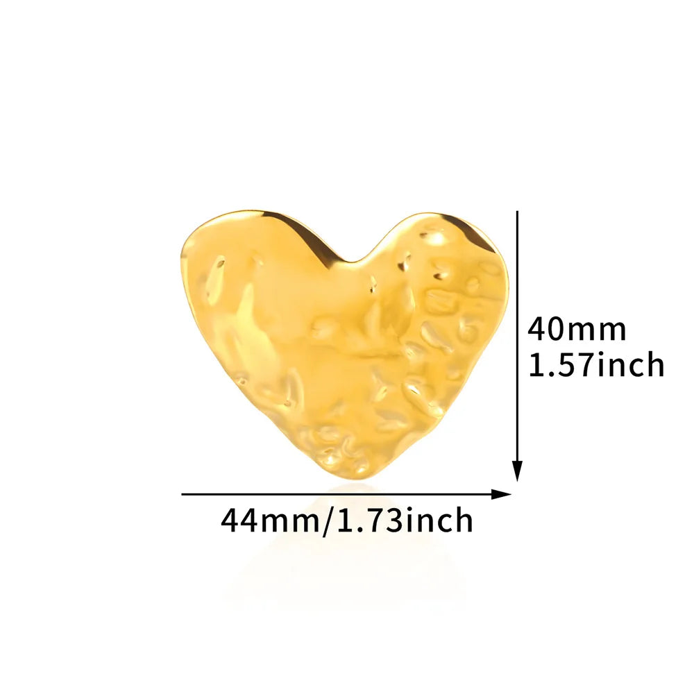 Punk Stainless Steel Daisy Ring For Women Men Fashion Gold Color Geometric Dragonfly Exaggerated Rings Love Jewelry Anillos Gift