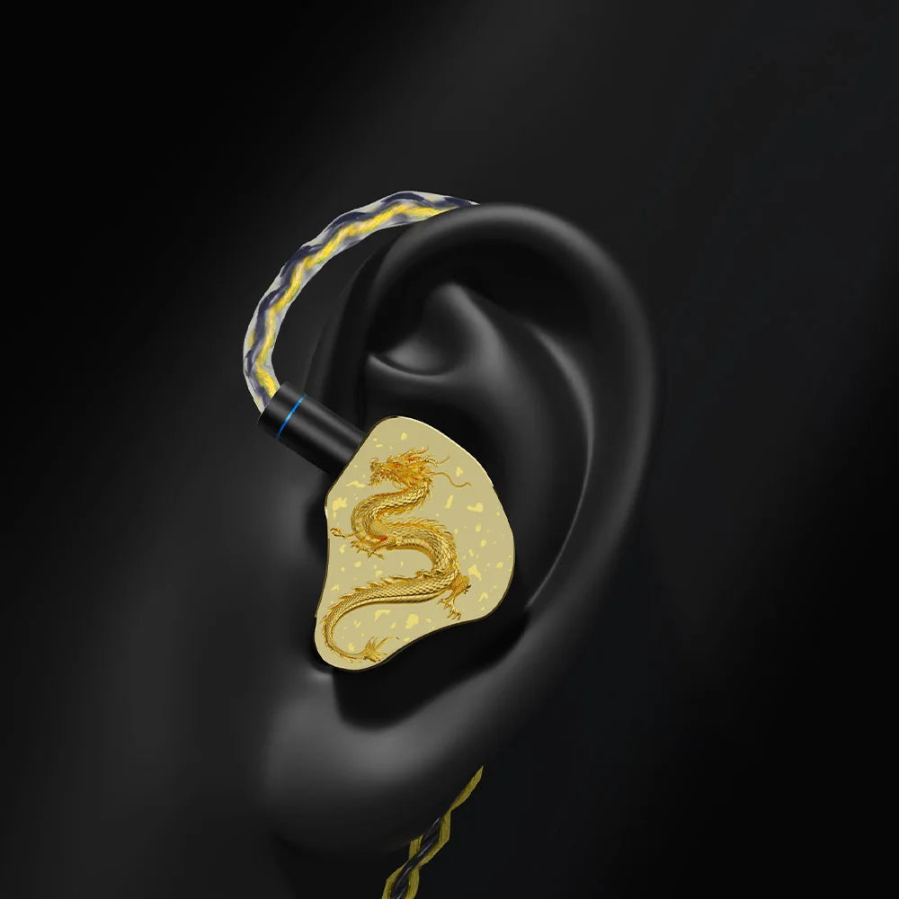 CVJ MYTHERA In-Ear Earphones 1DD+4BA+1 Knowles BA+1PD Treble Balanced Armature Hybrid Driver Hifi IEM 0.78mm Replaceable Cable