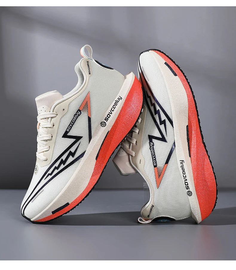 Running Shoes Carbon Board Sports Marathon Men Breathable Lightweight Women's Comfy Athletic Antiskid Sneakers Casual 2026 New