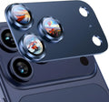 New style Metal Tempered Glass Lens Protector Full Cover Anti Scratch Back Camera Protective Film HD for iPhone 17Pro 17 Pro Max