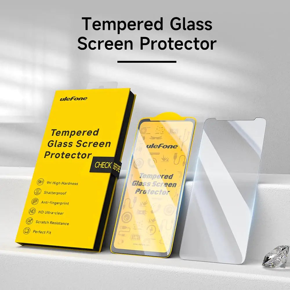 For Ulefone Armor 28 Ultra / Armor 28 Pro 2pcs / Pack Ulefone 9H HD Anti Fingerprint Tempered Glass Screen Protector