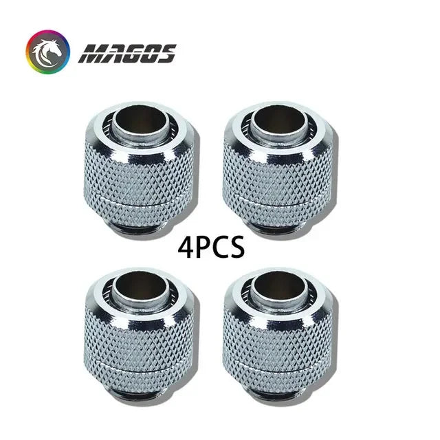 Soft Tube Fitting OD 10x13mm/10x16mm Used For 3/8'' Flexible Hose Computer Water Cooling System DIY