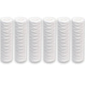 6pcs Universal String Wound Sediment Water Filter Cartridges for Most 10-Inch RO Unit 5 Micron – 10" x 2.5"