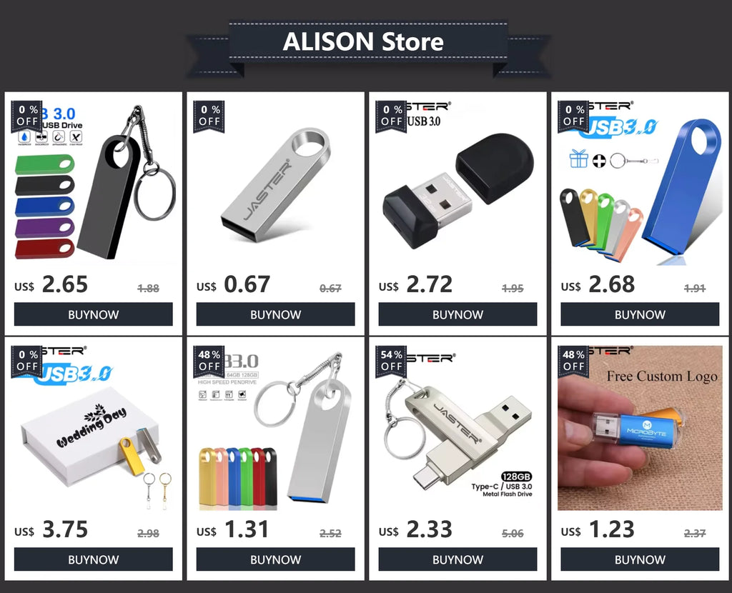 Pen Drive 32GB 64GB 128GB High Speed USB2.0 for PC Mobile Mini Pen Drive 16GB 32GB USB Flash Drive 64GB 8GB 4GB