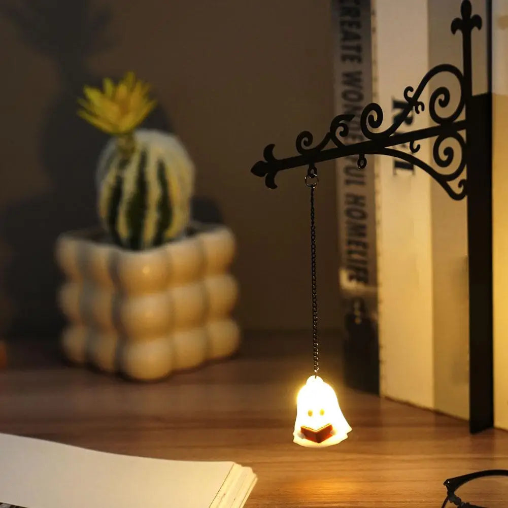 Library Lantern Decorative Bookshelf Lighting Retro Library Lantern Bookshelf Lamp Multifunctional Warm LED Nightlight Ornament