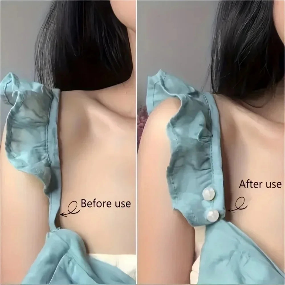 Double Pearl Pin Brooch For Women Clothing Dress Fixed Safety Pin Woman Brooch Accessories Pants Decoration Pearl Jewelry Clip