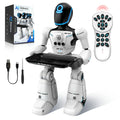AI Smart Voice Robot Toy with Gesture Sensing & Smart Programming, Interactive Robot with Lights & Music, Perfect Gift for Kids