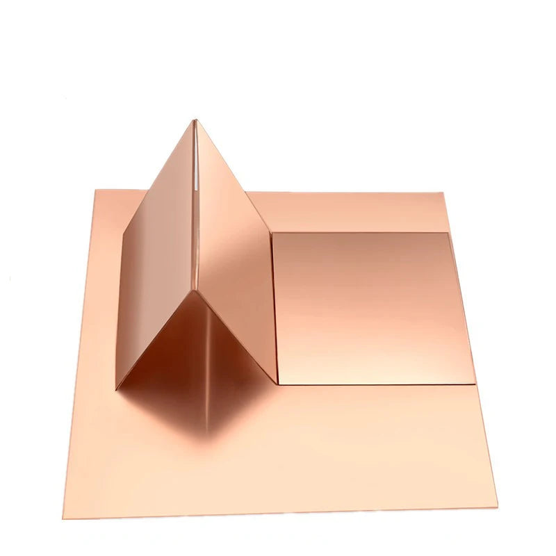 1PCS Thickness 0.25-5mm 50-300mm 99.9% Purity Copper Metal Plate Good Mechanical Properties and Thermal Stability Copper Plate