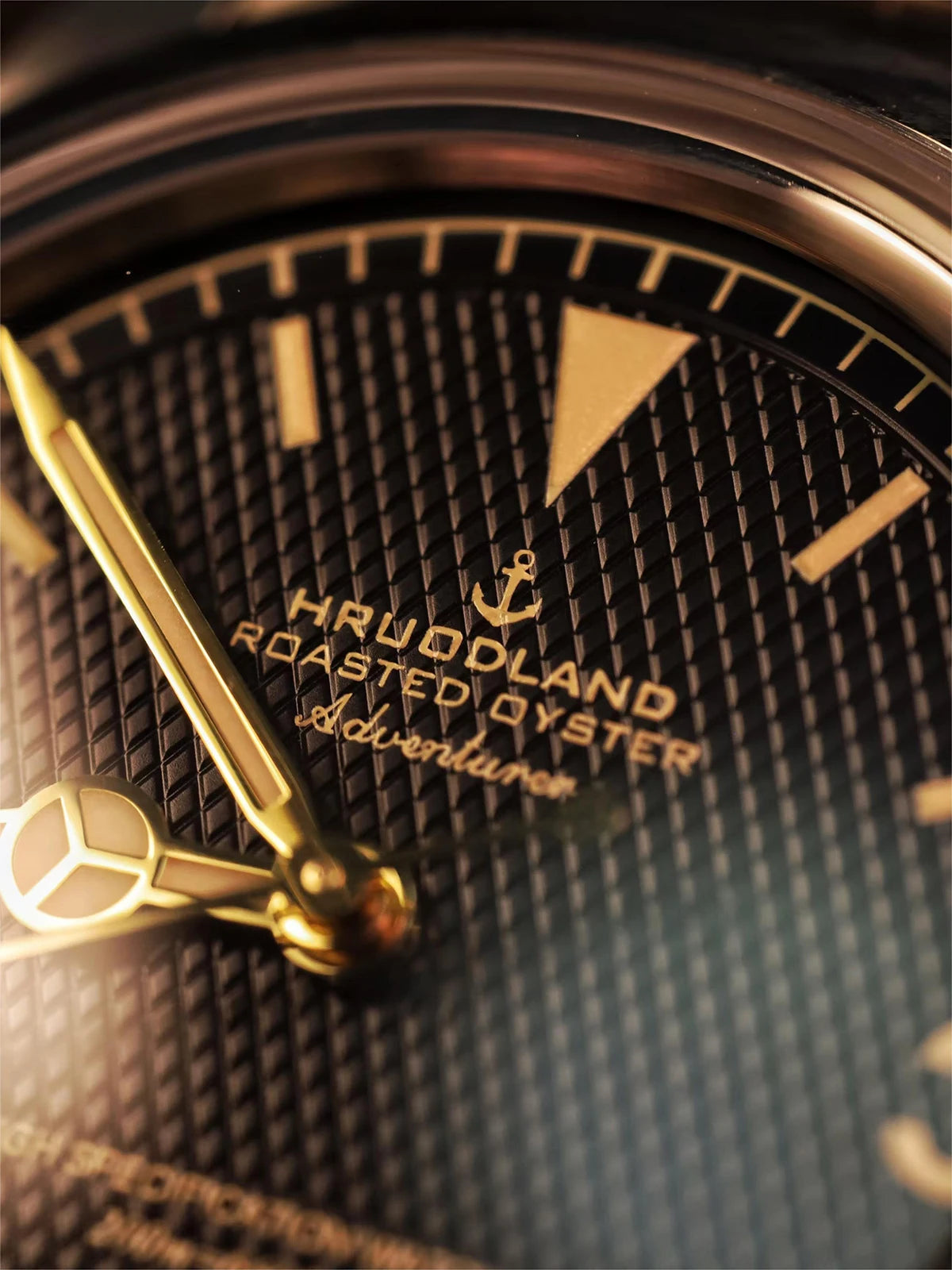 Hruodland 2025 36mm Classic Automatic Men Dress Watches PT5000 Mechanical Stainless Steel Bracelet Black Sport Wristwatch Male