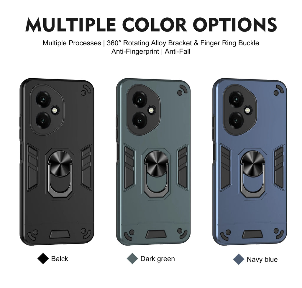 Military Armor Shockproof Case for Honor 400 Pro 400 Lite 5G Protective Cover Ring Stand Holder Fundas Coque