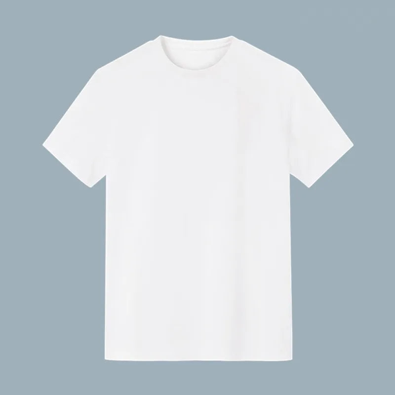 Short Sleeve T-Shirt Set Men's Casual Versatile Lightweight Summer Sportswear Matching Short Pants Five-Quarter Length Teenage
