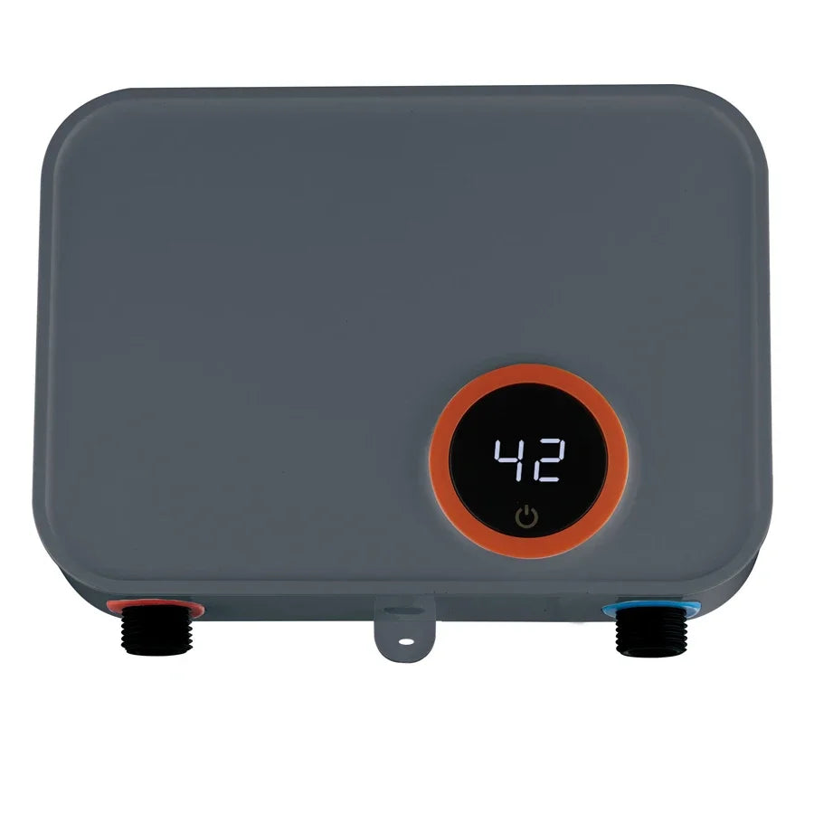 Esquentador elétrico de 5500W, pequeno depósito instantâneo sem tanque para instalação sob lava-loiça, 220V, para cozinha e casa de banho
