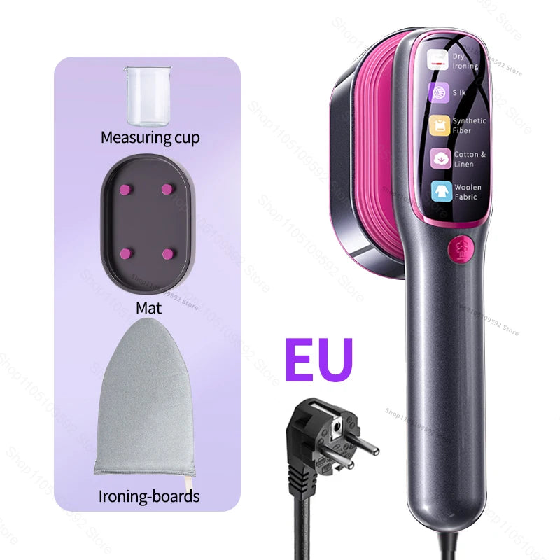 2026 New Model Professional Handheld Garment Steamer 1200W Fast Heating Portable Clothes Fabric Steamer Iron for Home and Travel