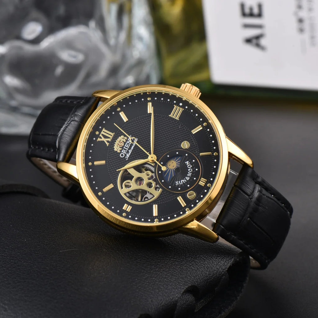 118A StoreMechanical Movement Unisex Watch Full Functionality World Time Ultra-Thin Orient Series
